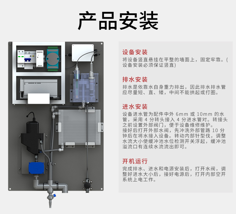 MPP1000水质分析仪安装